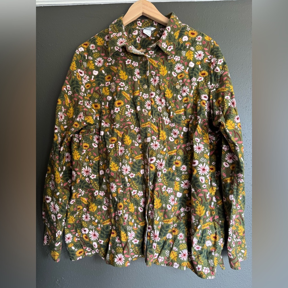 Duluth Trading Co. Autumnal Flannel Shirt XL